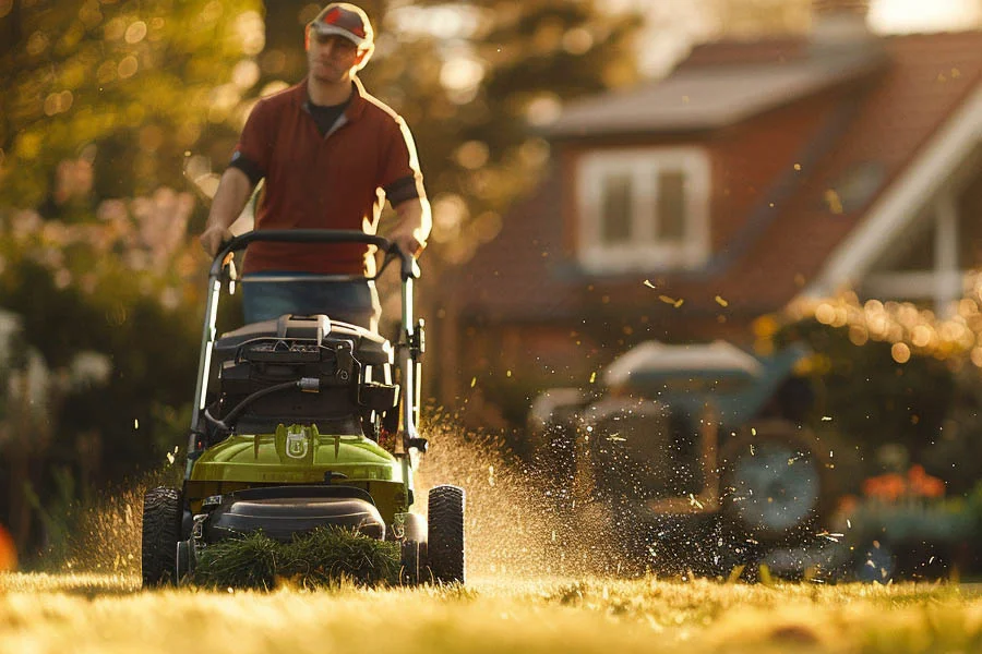 lightweight lawn mower